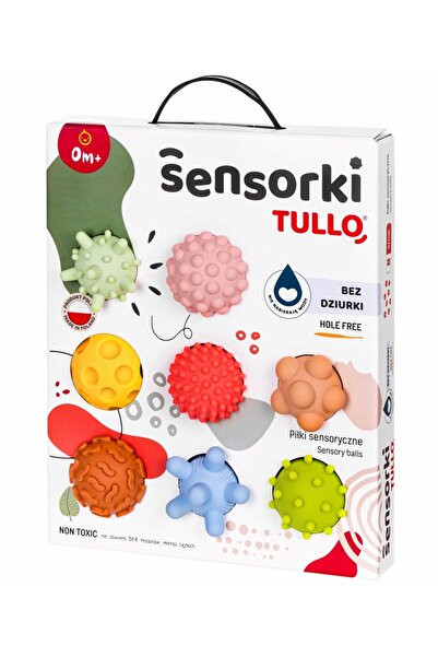 TULLO Sensorki Tullo. Jucării senzoriale 8 bucăți fără gaură