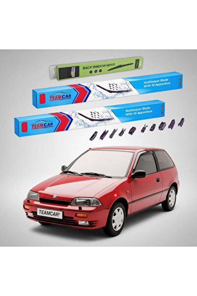 TEAMCAR Υαλοκαθαριστήρες Suzuki Swift MA 3θυρο 1996-2003 |   Σετ Εμπρός και Π...