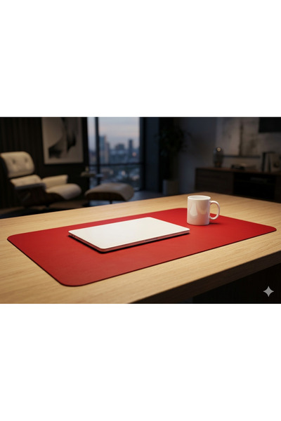 Mat Red 320 X 300 cm Large Table Pad