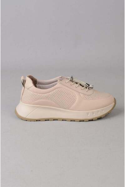 SEÇ KUNDURA Select 1140 genuine leather comfort women's shoe beige
