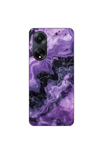 OEM Калъф, съвместим с Oppo A98 5G, силиконов гел TPU, с абстрактен десен на ...