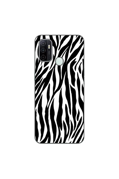 OEM Husa compatibila cu Oppo A53 Silicon Gel Tpu Model Animal Print Zebra Pat...