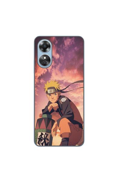 OEM Husa compatibila cu Oppo A17 Silicon Gel Tpu Model Naruto Pergament