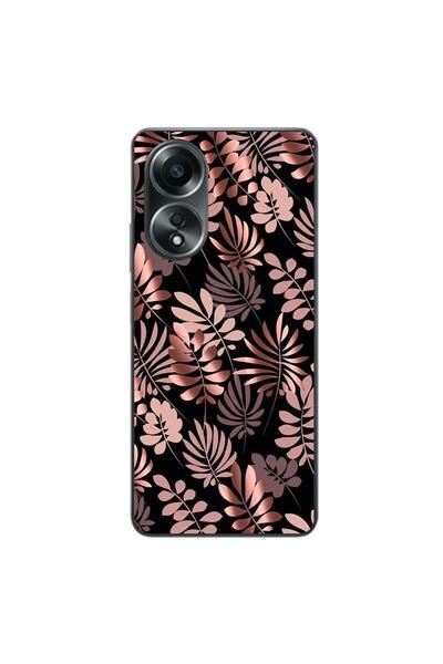 OEM Husa compatibila cu Oppo A58 4G Silicon Gel Tpu Model Bronze Paradise