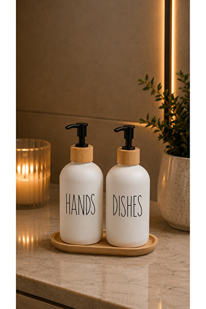 Maloria 3 Piece 350ml Soap Dispenser Set