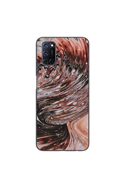 OEM Husa compatibila cu Oppo A72 Silicon Gel Tpu Model Copper Stream