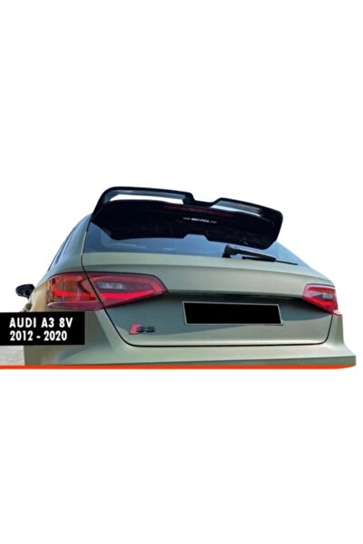 DELUXETUNING Spoiler portbagaj tuning compatibil cu Audi A3 8V hatchback 2014...