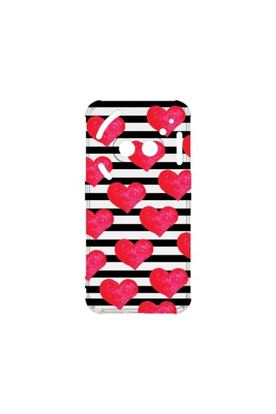bestcase Αντικραδασμική Θήκη 1.5MM, Συμβατή με Nothing Phone 2a, σχέδιο καρδι...