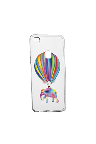 bestcase Husa Silicon Compatibila Cu Huawei P10 Lite, Rainbow Elefant, rezist...