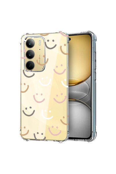 bestcase ¬Æ Husa pentru Realme 14x 5G, Anti Shock 1.5MM, Smile Please, Protec...