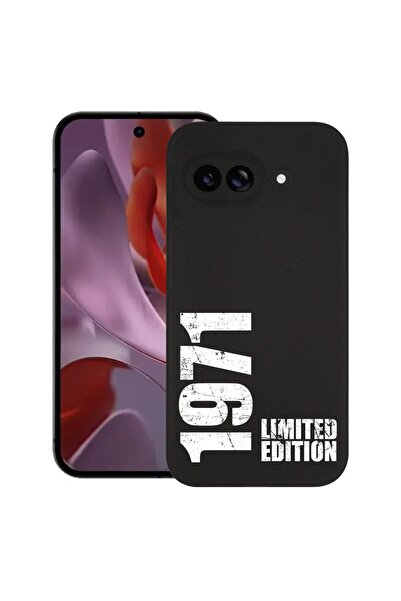 bestcase Тънък силиконов калъф за Google Pixel 9a, Лимитирана серия 1971, 192...