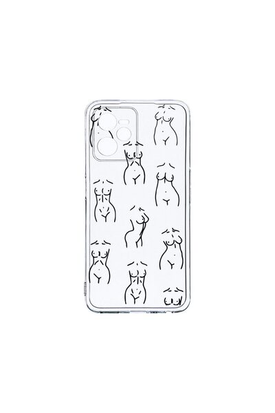 bestcase Διαφανής Θήκη Σιλικόνης 2MM, Συμβατή με Realme C35, Με Σχέδιο, Αντικ...