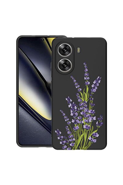 bestcase Θήκη TPU Υπέρλεπτη Συμβατή με Poco X7 Pro 5G, Φλοράλ - Πρεσαριστή Λε...