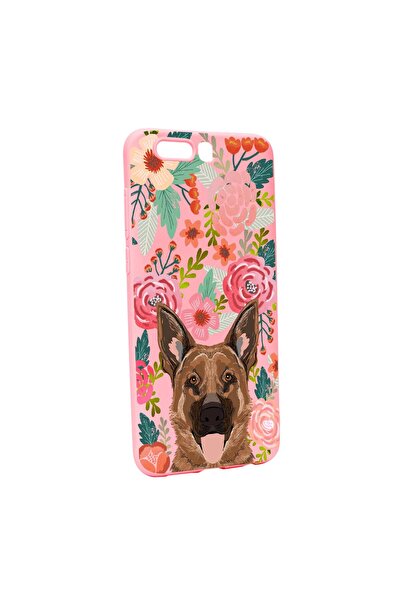 bestcase Husa Huawei Honor 9, Dog and flowers, rezistenta la uzura, anti-alun...