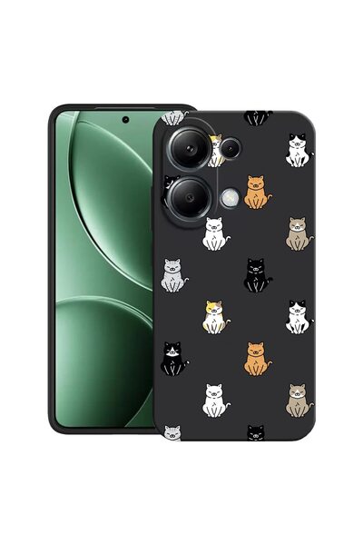 bestcase ¬Æ Husa pentru Poco M6 Pro 4G / Xiaomi Redmi Note 14 Pro 4G cu Desig...