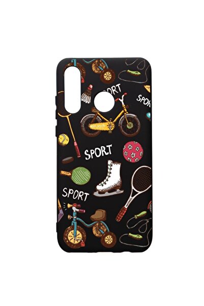 bestcase Husa Silicon Premium compatibila cu Huawei P30 Lite, Summer Sports, ...