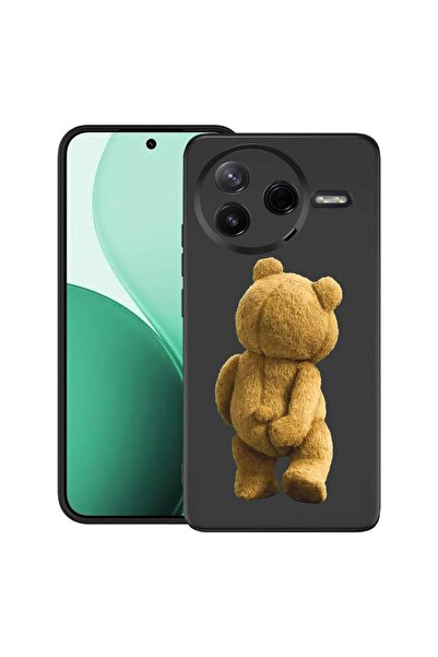bestcase Θήκη TPU Υπέρλεπτη Συμβατή με Poco F7 Pro, με Σχέδιο Κρυφού Αρκουδάκ...