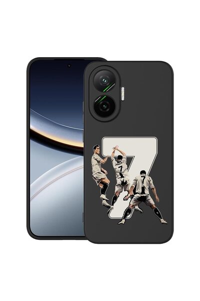 bestcase Θήκη για Poco F7 με σχέδιο Ρονάλντο, TPU Ματ Εξαιρετικά Λεπτή, 20520...