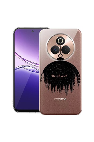 bestcase Husă pentru Realme P3 Pro cu design Glob de Crăciun, din silicon tra...