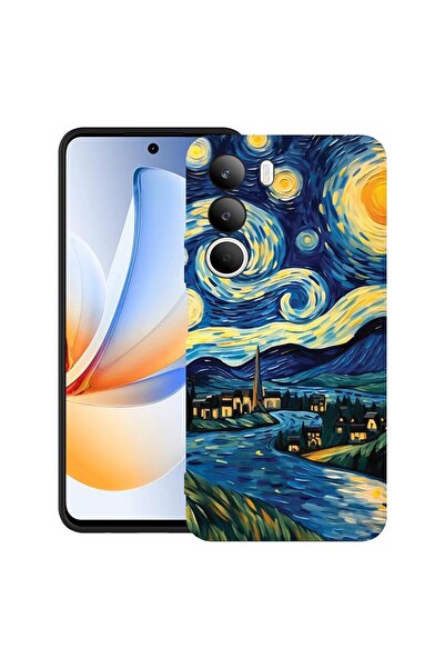 bestcase Θήκη για Realme C71 με σχέδιο Έναστρη Νύχτα, TPU Ματ Εξαιρετικά Λεπτ...