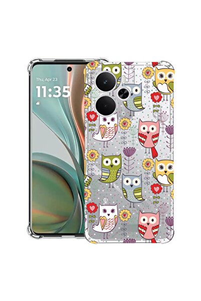 bestcase Αντικραδασμική θήκη συμβατή με Poco M7 Pro 5G, με σχέδιο κουκουβάγια...