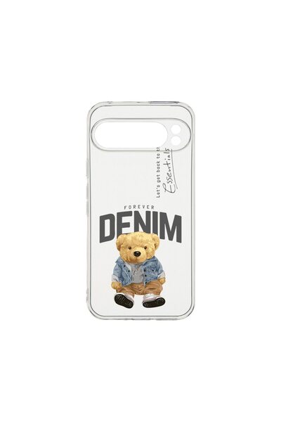 bestcase ¬Æ Husa Clear Silicon 2MM, Compatibila Cu Google Pixel 9 Pro XL, Den...