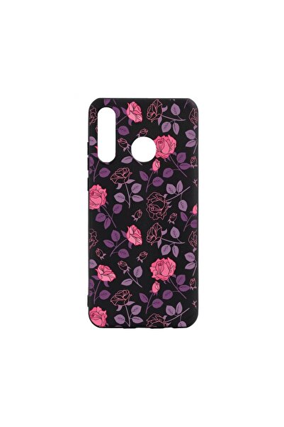 bestcase Husa Silicon Compatibila Cu Huawei P30 Lite, Roses, rezistenta la uz...
