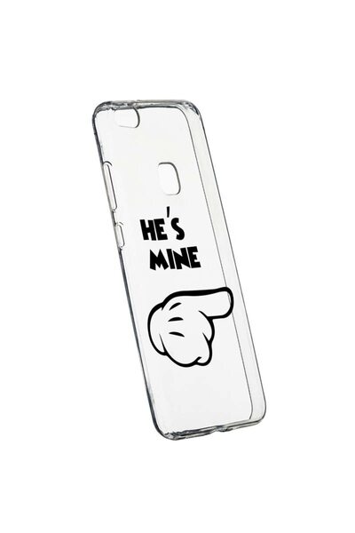bestcase Husa Silicon, Transparent, Slim, He's Mine, 105, Huawei P10 LITE