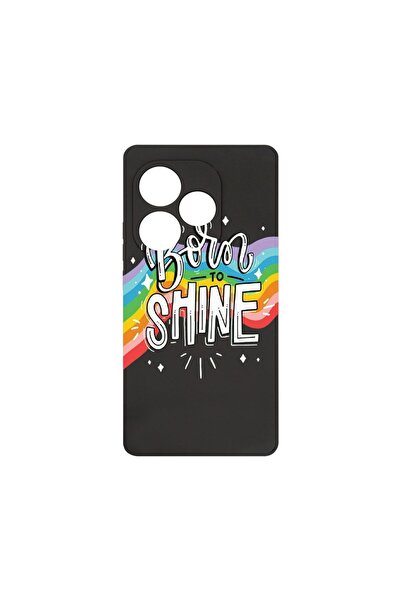 bestcase Husă Premium din Silicon, Compatibilă cu Realme GT 6, Born To Shine,...