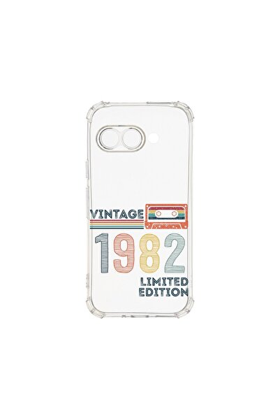 bestcase Husă Antișoc pentru Google Pixel 9a, Ediție Limitată 1982 - Casetă V...