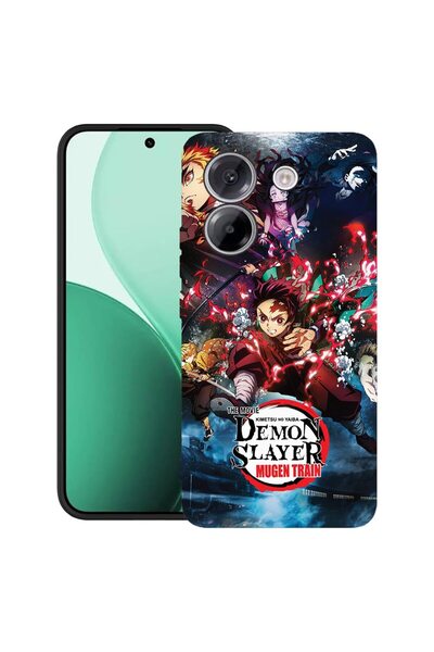 bestcase ¬Æ Husa TPU Ultra Slim Compatibil cu Poco M7 Pro 5G, cu Design Demon...
