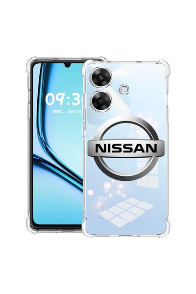 bestcase ¬Æ Husa Anti Shock pentru Realme Note 60 / Note 60X cu Design Nissan...