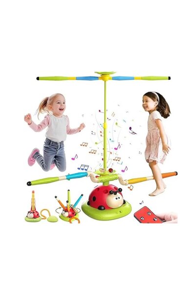 Ikonka Joc distractiv de agilitate 5-in-1 pentru copii Ladybug, de interios/e...