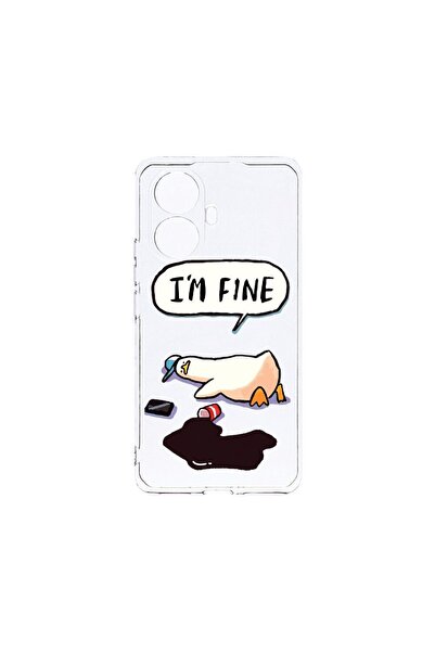 bestcase Διαφανής Θήκη Σιλικόνης 2MM, Συμβατή με Realme 10 Pro Plus, Duck Lif...