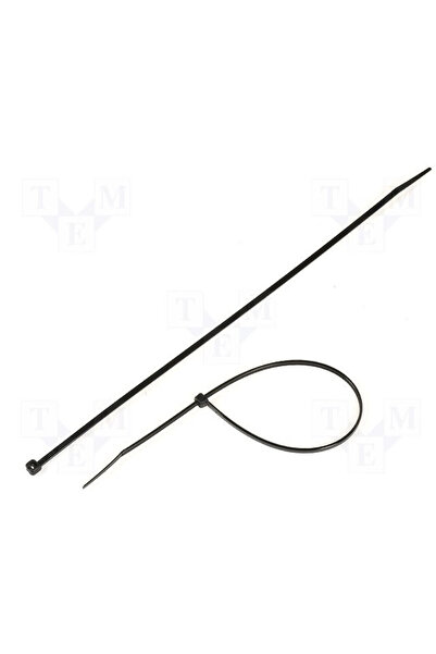 OEM Colier de cablu negru 3.6 x 292 mm (100 bucăți)