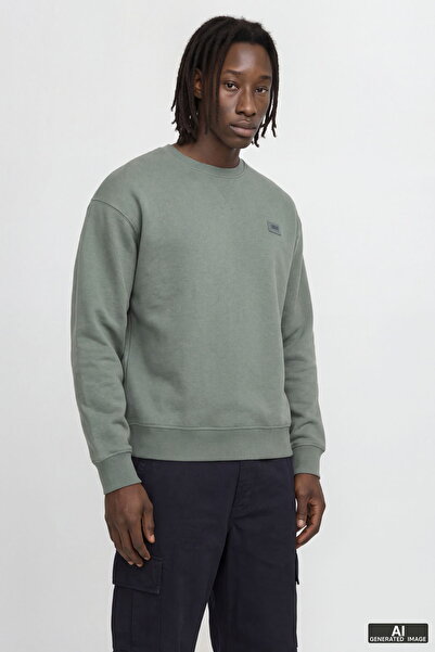 Jack & Jones Hanorac pentru bărbați cu logo și croială relaxată - Clasic