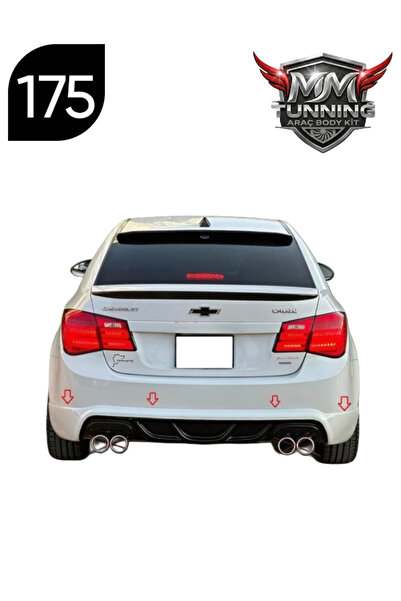 MMTUNNİNG CHEVROLET CRUZE ARKA EK MAKYAJSIZ (BOYASIZ GÖNDERİLECEKTİR)