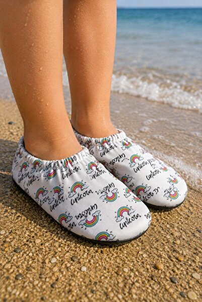 dinamik çocuk Pantofi unisex cu talpă anti-alunecare pentru mare și piscină 2...