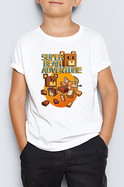 Morinna Super Bear Adventure T-shirt majica za decu sa printom, unisex, model...