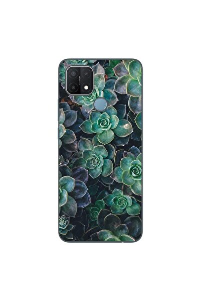 OEM Калъф, съвместим с Oppo A15 и A15s, силиконов гел TPU, с десен  "Камени ц...