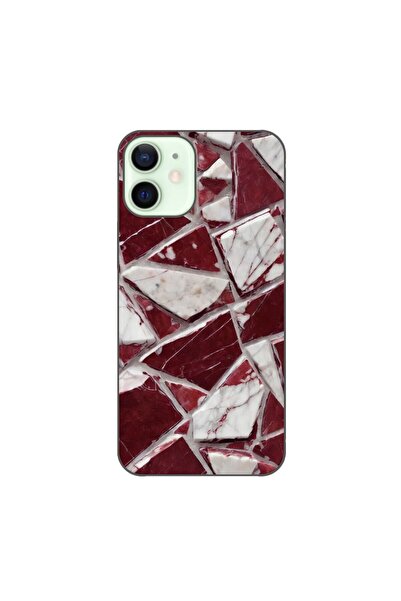 OEM Husa compatibila cu Apple iPhone 12 Mini Silicon Gel Tpu Model Broken Gla...