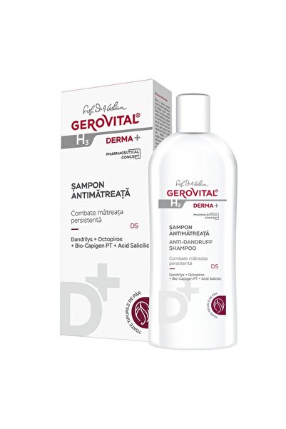GEROVITAL H3 Derma+ Sampon Antimatreata, 200 ml