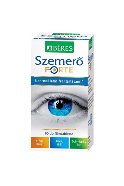 Béres Tablete filmate cu luteina Forte pentru sanatatea ochilor Beres 60 buc