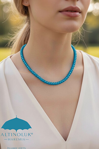 Altınoluk Haremia Colorful Pearl Children's Necklace |   Cute Children's Jewe...