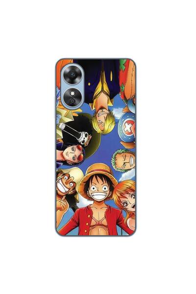 OEM Husa compatibila cu Oppo A17 Silicon Gel Tpu Model One Piece Crew