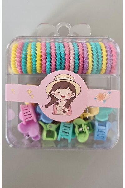 ELYTA KALİTEYİ UCUZA AL Set de catarame în cutie pentru fete |   Agrafe color...
