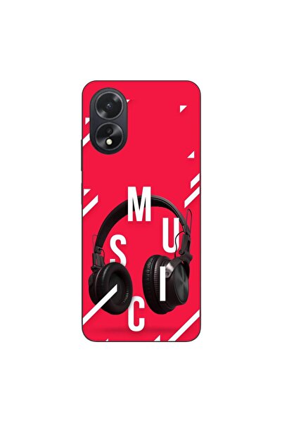 OEM Husa compatibila cu Oppo A38 4G Silicon Gel Tpu Model Music Headphones