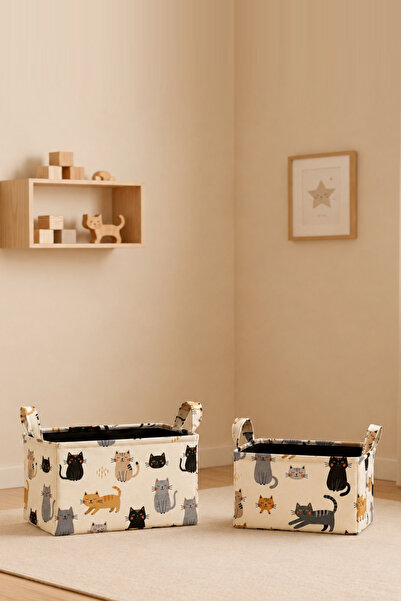 Paris Home Set de organizatoare pliabile pentru camera copiilor, cu model de ...