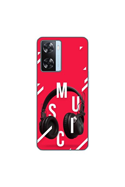 OEM Husa compatibila cu Oppo A57s Silicon Gel Tpu Model Music Headphones