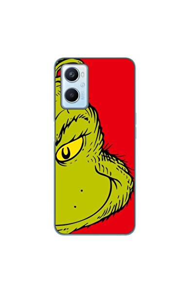 OEM Husa compatibila cu Oppo A96 4G Silicon Gel Tpu Model Craciun Grinch Face